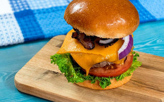 a classic brioche burger for a classic brioche lover | bakerly