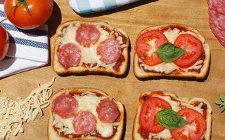 brioche pizza sandwich | bakerly