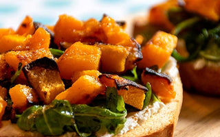 butternut squash tartine of sliced brioche | bakerly