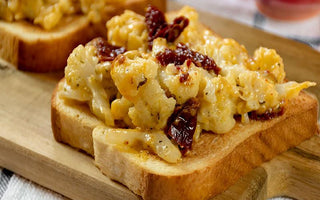 cauliflower grilled cheese on sliced brioche | bakerly