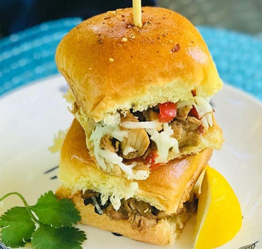 chicken fajita sliders | bakerly