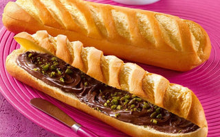 chocolate and pistachio baguette | bakerly