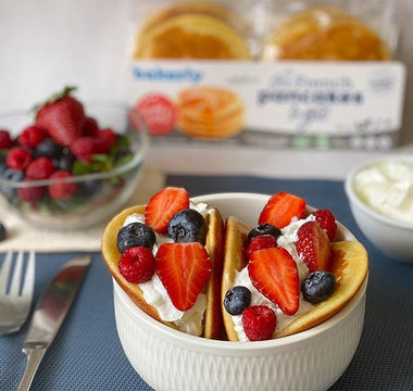 French pancakes to-go fruit tacos | bakerly