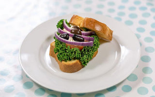 hand braided Mediterranean sandwich | bakerly