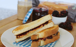 sunbutter & jelly brioche sandwich | bakerly