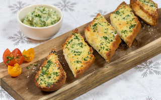 the bakerly soft brioche baguette garlic bread | bakerly