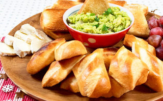 the guacamole & brioche rolls "apΓ©ro" platter | bakerly