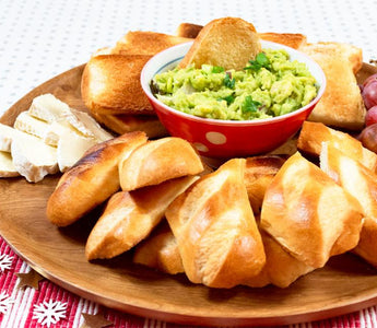 the guacamole & brioche rolls "apΓ©ro" platter | bakerly