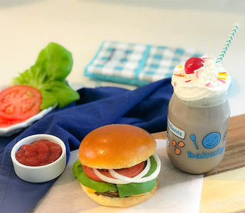 the love story of burgers & shakes | bakerly