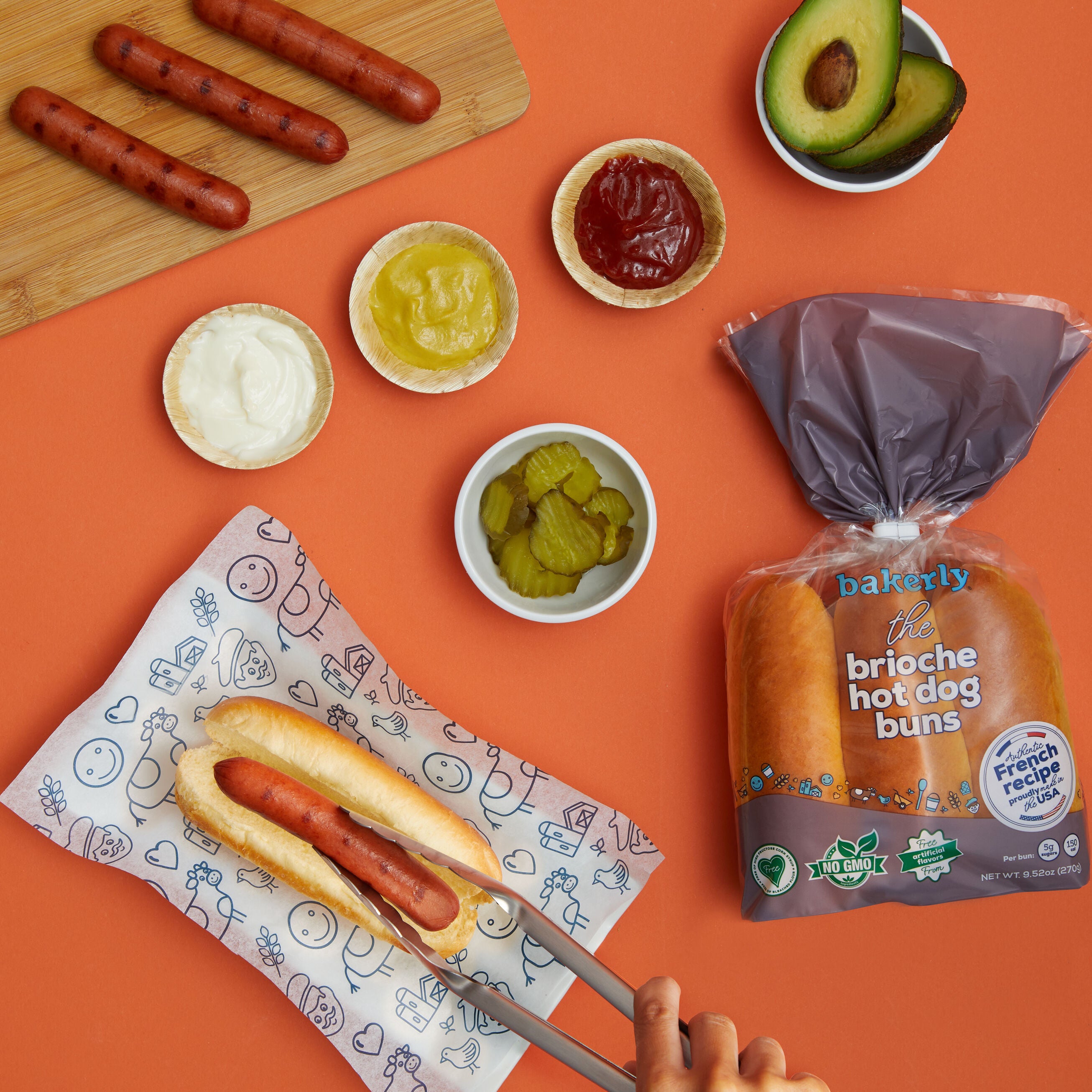 bakerly the brioche hot dog buns