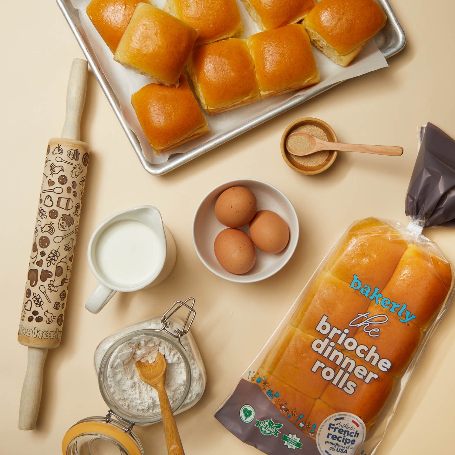 bakerly the brioche dinner rolls