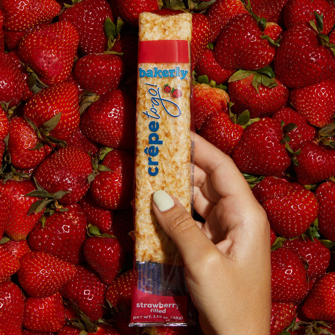 bakerly strawberry crêpes to-go!