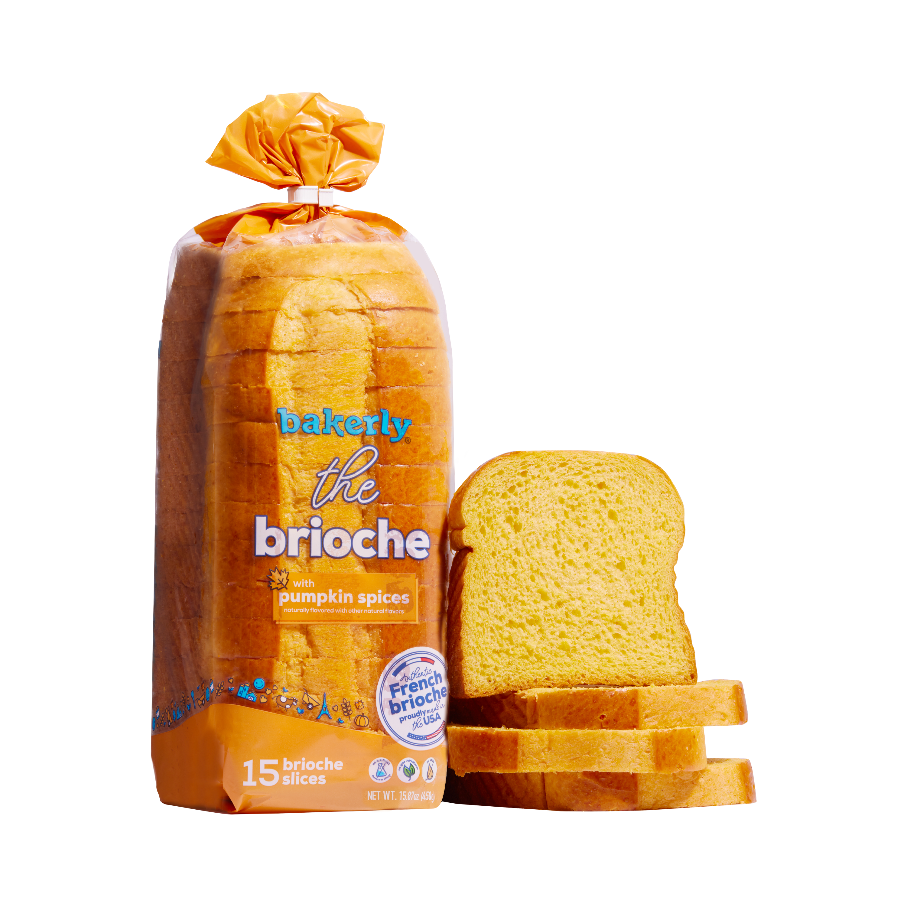 bakerly the sliced pumpkin spice brioche