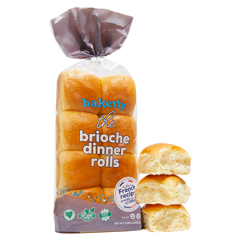 Brioche Dinner Rolls - Broma Bakery