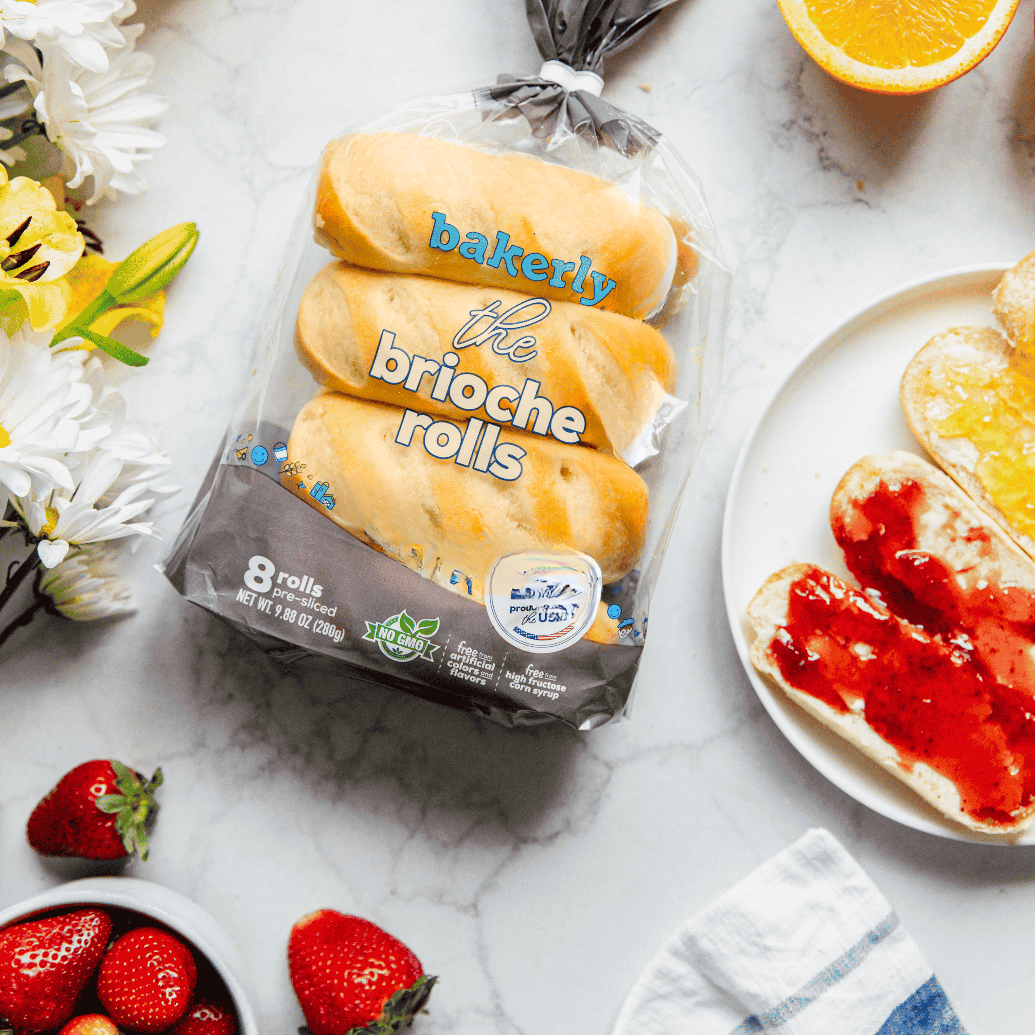 bakerly the brioche rolls