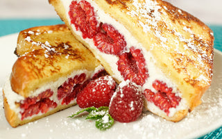 Raspberry Filled French Toast