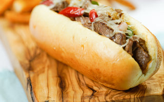 Philly Cheesesteak Hot Dogs