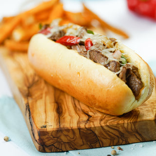 Philly Cheesesteak Hot Dogs