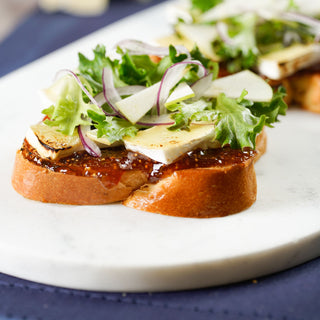 Camembert Fig & Apple Toast