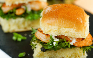 Shrimp Po Boy Sliders
