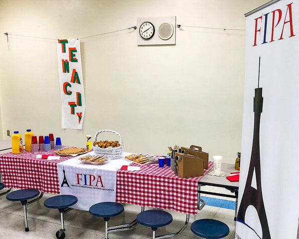 FIPA breakfast in Carver middle school