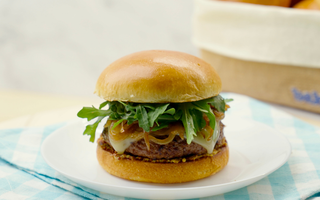 French onion burger | bakerly