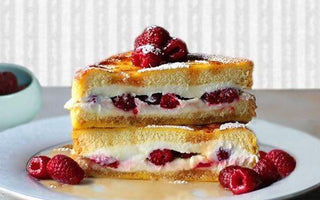 raspberry stuffed French toast | bakerly