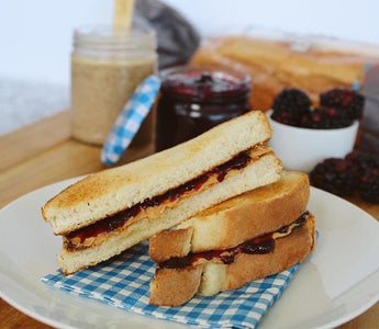 sunbutter & jelly brioche sandwich | bakerly