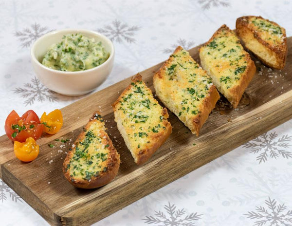 the bakerly soft brioche baguette garlic bread