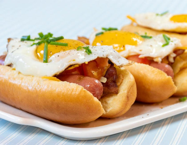 The bakerly ultimate breakfast hot dog