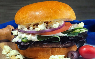 the best Greek burger ever | bakerly
