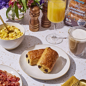the chocolate croissants