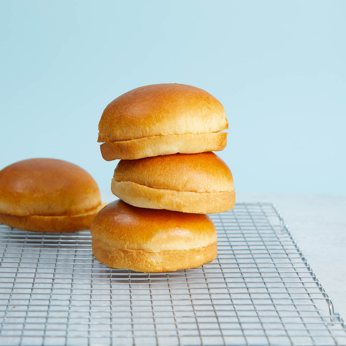 the plant-based brioche burger buns