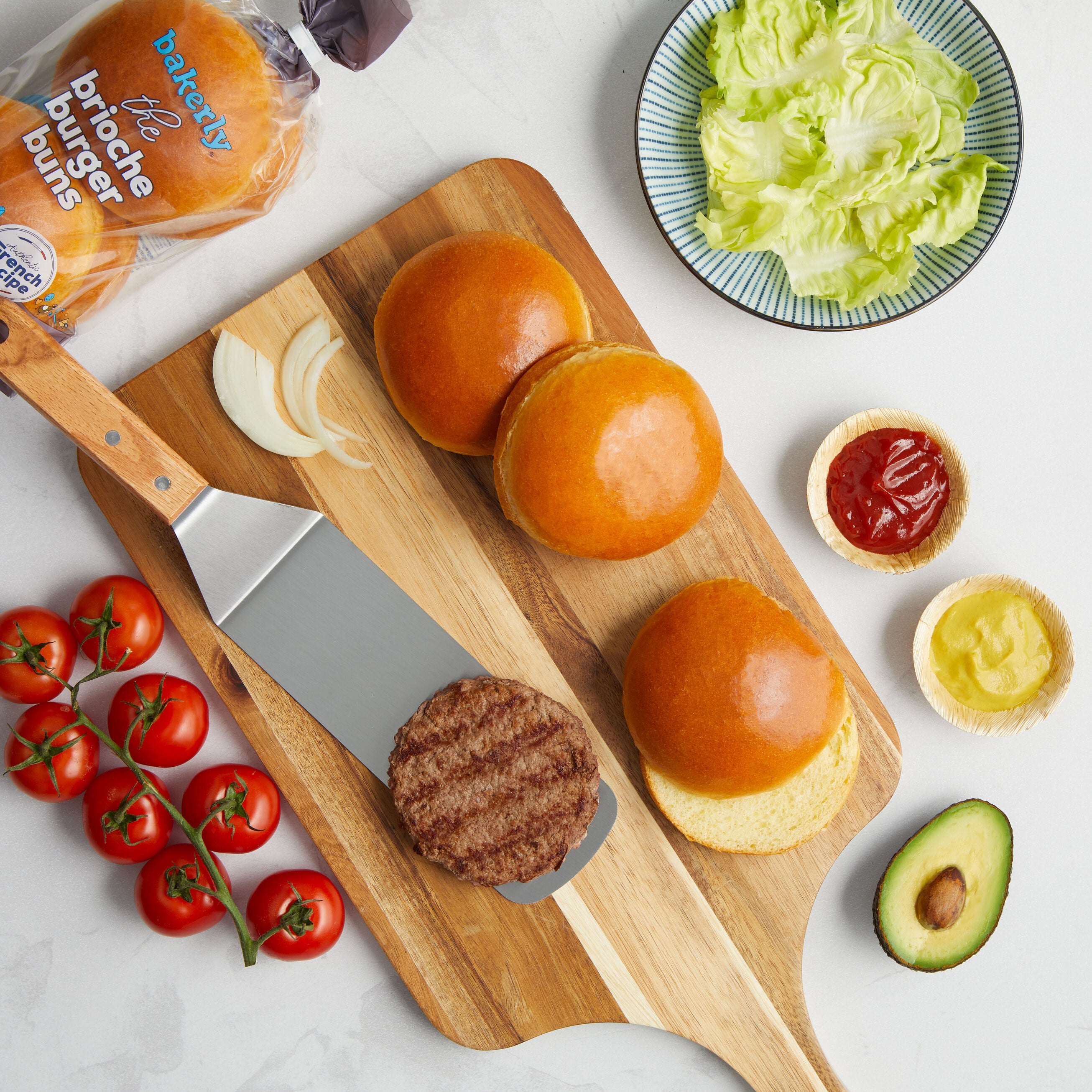 bakerly the brioche burger buns