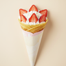 Strawberry & Whipped Cream Crepe