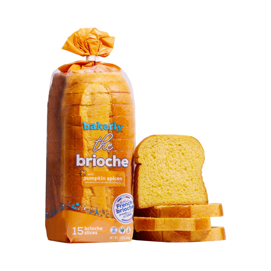 bakerly the sliced pumpkin spice brioche
