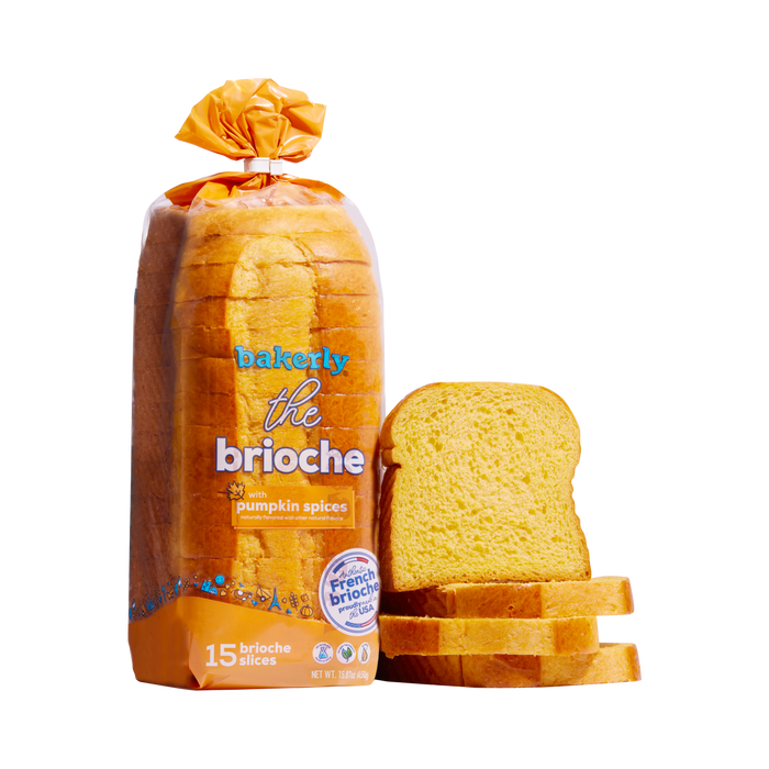 bakerly the sliced pumpkin spice brioche