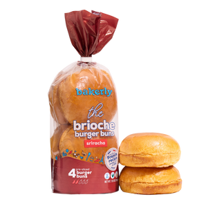 the sriracha brioche burger buns