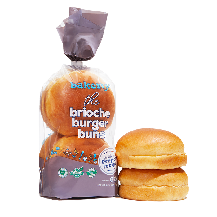 bakerly the brioche burger buns