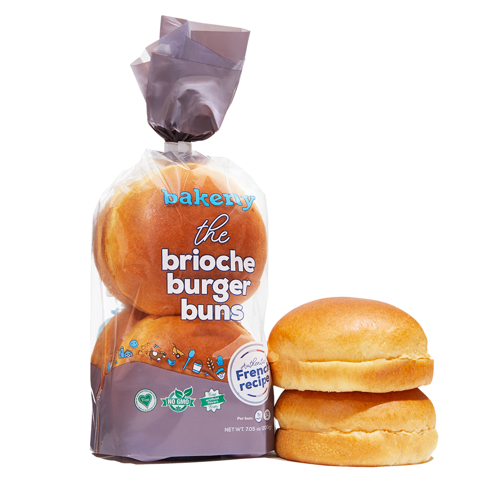 the brioche burger buns