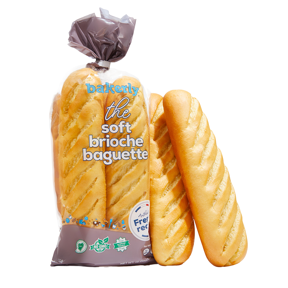 bakerly the soft brioche baguette