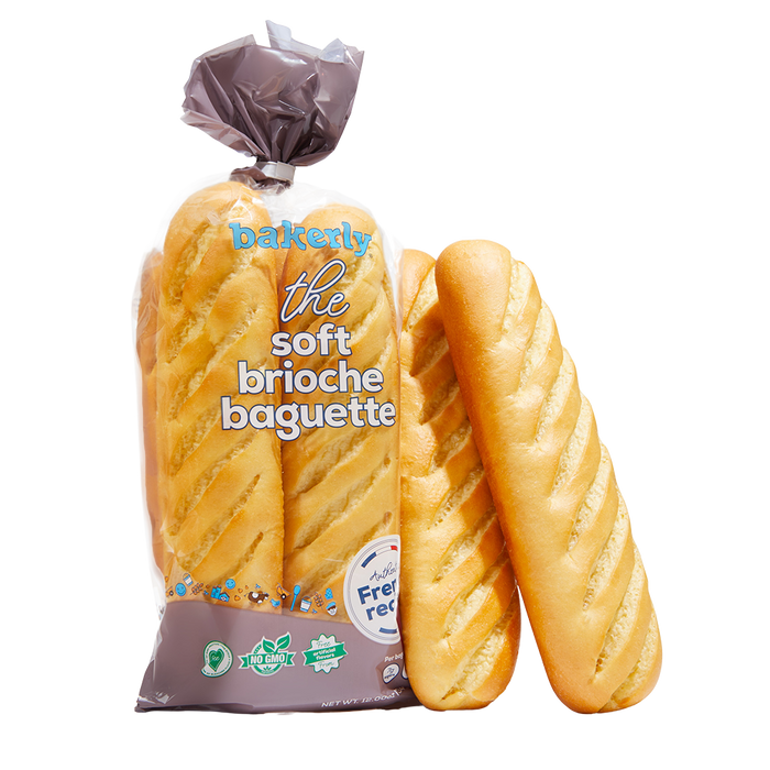 bakerly the soft brioche baguette