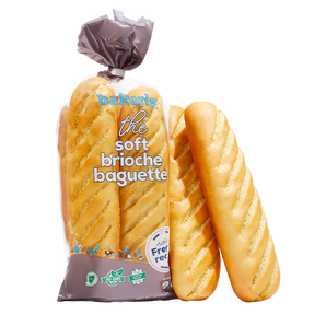 the soft brioche baguette