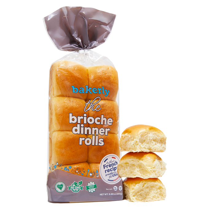 bakerly the brioche dinner rolls