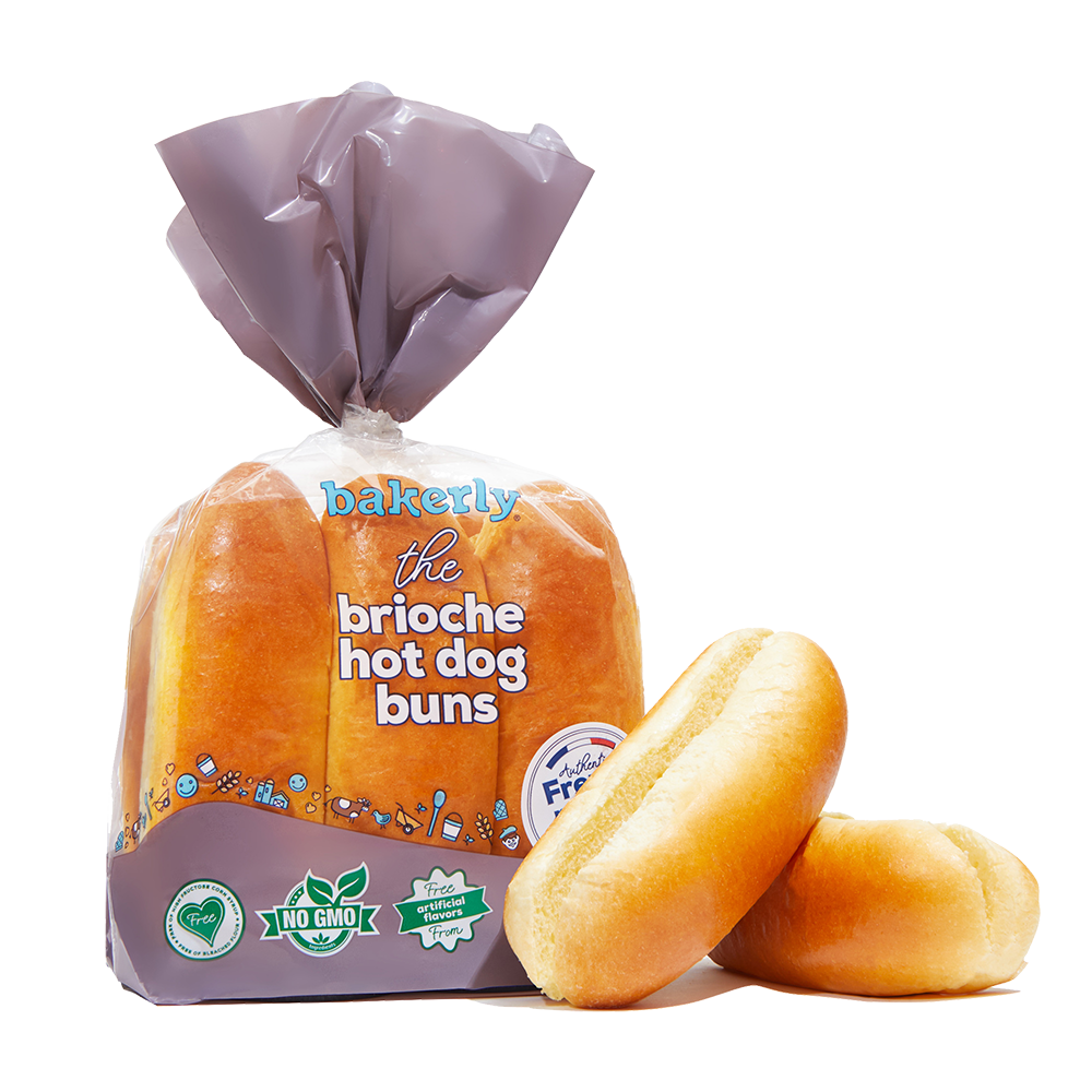 the brioche hot dog buns