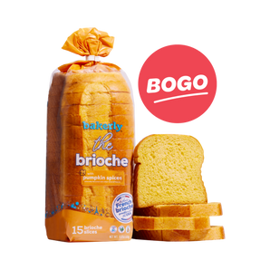 the sliced pumpkin spice brioche