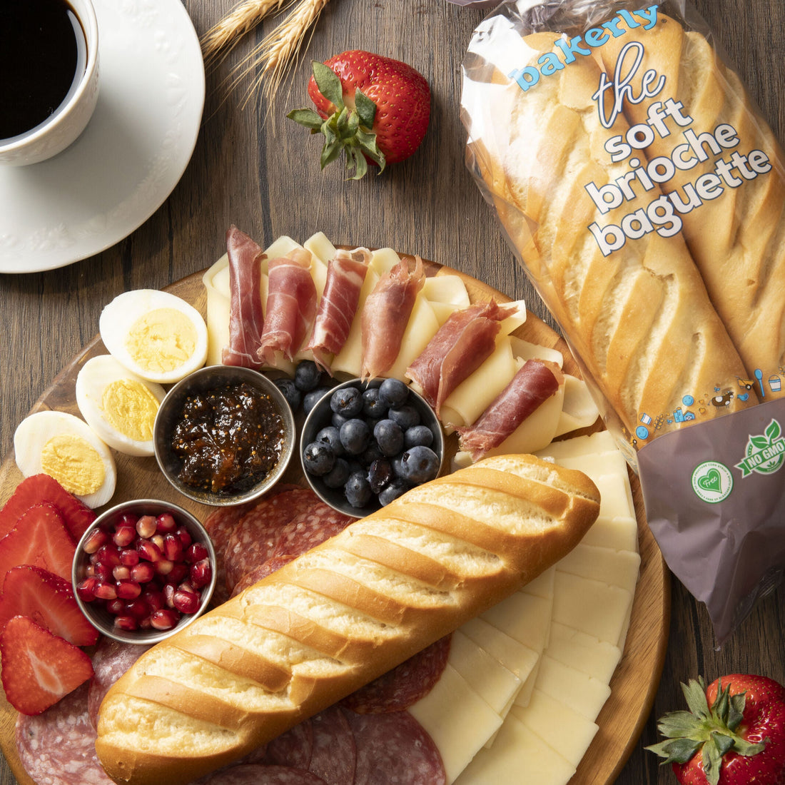 bakerly the soft brioche baguette
