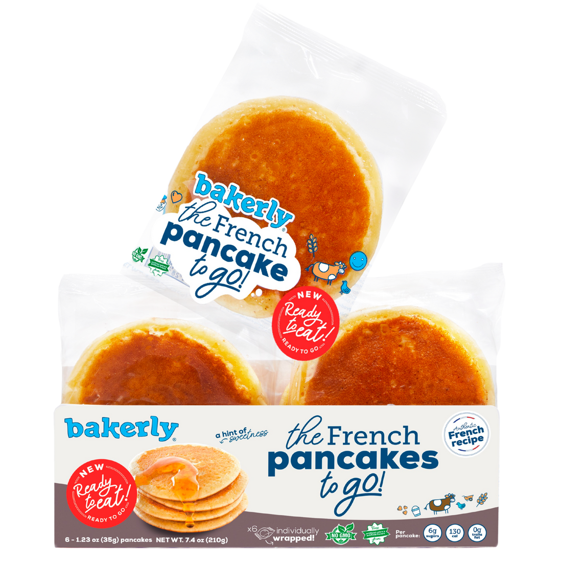 bakerly the French pancakes to-go!