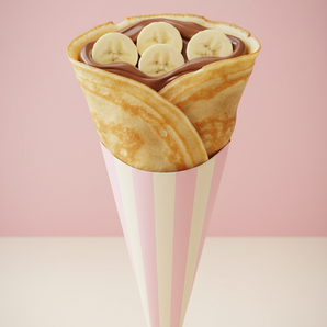 Nutella & Banana Crepe