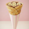 Nutella & Banana Crepe